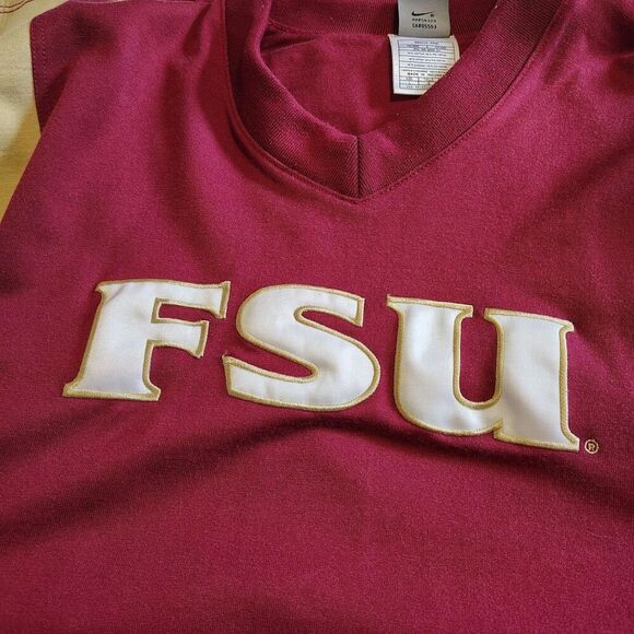 VTG 90s RARE Men's Authentic Nike FSU Basketball Warm Up Team Issued Game L - Picture 10 of 10